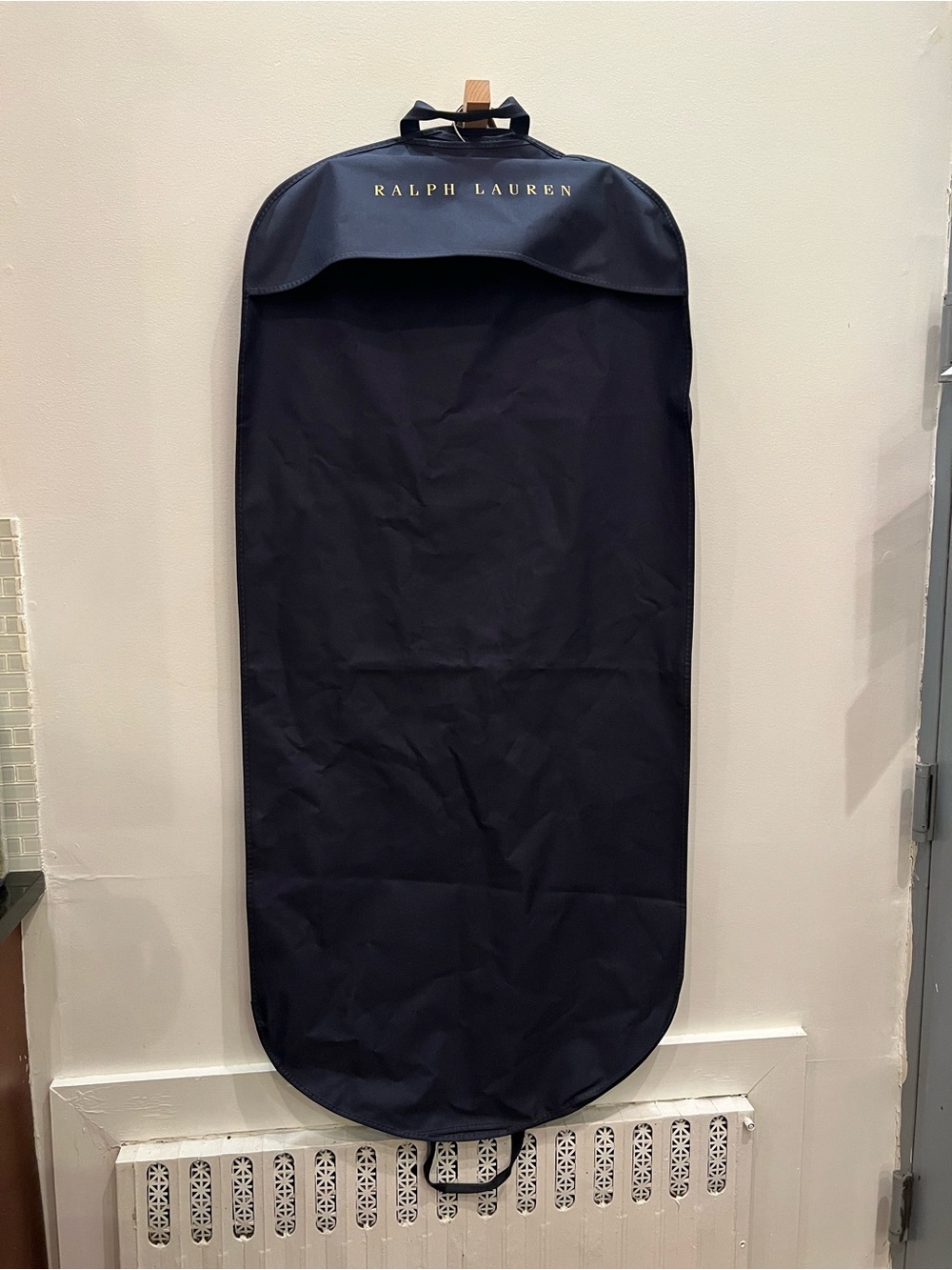 Ralph Lauren Navy Garment Bag set of 2